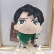 Attack On Titan Levi Ackerman Mini Chibi Plush Doll Mascot Key Chain Anime Japan