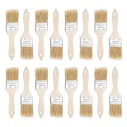 48Pcs Paint Brush 2" Width Natural Bristle Chip Painting Brush Flat Art Brush