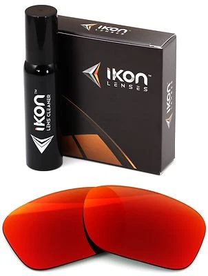 Polarized IKON Replacement Lenses For Von Zipper Sham - Red