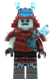 LEGO Ninjago Minifigure Blizzard Warrior / Samurai (Genuine)