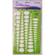 Alvin Drafting Even Ellipse Master Architect Template TD1257 SEALED
