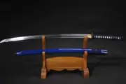 Japanese Training Practice Iaito Sword Dull Blunt Blade Folded Steel Katana