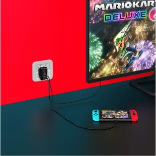 【iBRIDGE】Nintendo Switch Dock PD充電器IBC008(30W快充 可取代TV底座) +可用