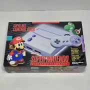 Vintage Super Nintendo Entertainment System Super NES Control Deck NEW! In Box!