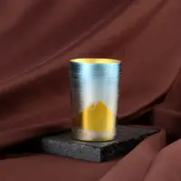 在飛比找PChome24h購物優惠-【HORIE】日本製 超輕量雙層純鈦杯 超保冷杯 金富士款 