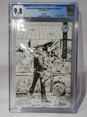 The Walking Dead 1 CGC 9.8 5th Anniversary SKYBOUND SKETCH Variant