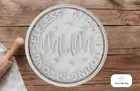 Mother's Day - Mum Cookie Cutter with Embosser Stamp - Loving - Strong