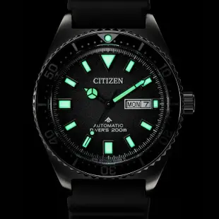 【CITIZEN 星辰】PROMASTER 200米潛水機械錶 腕錶 男錶 禮物 手錶(NY0120-01E)