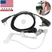 PTT Acoustic Earpiece for Kenwood/Baofeng Two Way Radio TK-3160 NX UV-5R H777