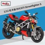 Maisto 1:12 Ducati Streetfighter S Motorcycle Bike Model New in Box