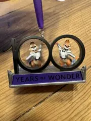 Disney Parks 2023 100th Anniversary Chip 'n Dale Christmas Sketchbook Ornament