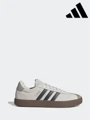 adidas Grey VL Court Trainers (AF7867) | $150