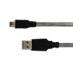 USB 2.0 高速傳輸線 A(公) - MINI 5PIN 1.8米