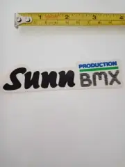 Sunn Bmx Production NOS old School Bmx Sticker NEW OLD STOCK! Vintage!!