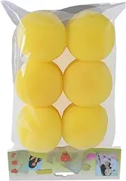 Hair Curler Sponge Rollers - Set of 6 Soft Sleeping Curling Tools, Portable Hairdressing Sponge Curler, Sponge Curlers for Hair, Heatless Hair Roller Overnight, No Heat Overnight Hair Roller