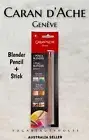 Caran D'Ache Full Blender Pencil & Stick 2pcs (art colouring fountain draw)