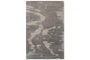 Designer Handmade Wool Rug-Egypt 6350-Cream Grey