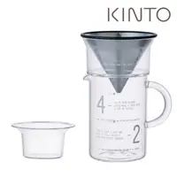 在飛比找momo購物網優惠-【Kinto】SCS 簡約咖啡沖泡壺組 600ml