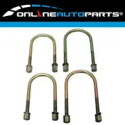 Leaf Spring U-Bolt Kit for Suzuki Sierra Set of 4 Front Suspension High Tensile