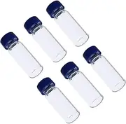 Ciieeo 100Pcs Chromatography Vials with Screw Caps Transparent Storage Bottles for Sample Collection Airtight Seal for Lab Use and Reagents