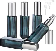 [Segbeauty] Travel Perfume Refillable Bottle, Perfume Atomiser 10ml, 5pcs Perfume Containers Refillable, Perfume Spray Bottle Glass, Scent Pump Case, Atomizer Bottle for Purse, for Men and Women