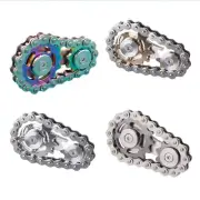 Sprockets Flywheel Fingertip Sprockets Gear Chains Metal Toy Chain