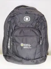 Ogio Excelsior Backpack Black University of Pittsburgh Laptop Sleeve