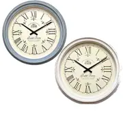 [Vanguard Universal] Large Elegant Home Style Wall Clock 24" - White