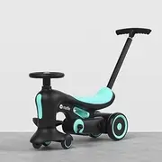 nadle SL-A8 Toddler 3-in-1 Multifunctional Swing Wiggle Push Car with Optional Pedal and Parent Handle (Blue)