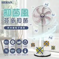 在飛比找Yahoo!奇摩拍賣優惠-鑫冠鑫↘禾聯HERAN HDF-16AH76P 16吋風扇 