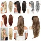 Ombre Drawstring Ponytail Wig Clip in Pony Tail Hairpiece Party