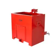 VEVOR Ballast Box 3 Point Category 1 Tractor, 800lbs Capacity Hitch Ballast Box,