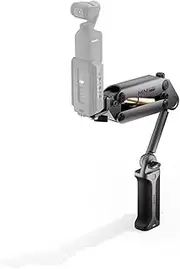 Tilta Hydra Alien Mini Handheld Kit - Titanium Gray | Compatible with DJI Pocket 3, and Other Action cams/Smartphones | Hydraulic Damping | Adjustable Arm