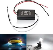 Juren 1pcs New Flash Controller Strobe Controller Flasher breathing Module for Car LED Brake Stop Light LF-100A PLUG (LF-100A PLUG)