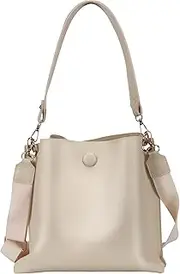 [HSEONEJIA] Women Cross Body Hobo Bucket Satchel Bag, Small Fashion Ladies Tote Handbag Cute Shoulder Purse With Inner Wallet
