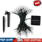 Solar LED Star String Lights Outdoor Fairy Garland Lamp Festival Decoration NEW