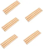 5pcs Dominoes Storage Rack Play Tiles Cribbage Board Pool Automatic Croquet Mahjong Games Tile Alphabet Tray Giant Lawn Games Domino Splendor Rotate Stand Cribbage - Wooden Khaki