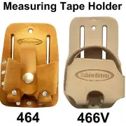 McGuire Nicholas Tape Measure Holder in Tan Saddle Leather