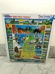 BRAND NEW White Mountain Company - New Hampshire 1000 Piece Puzzle - 24" by 30"