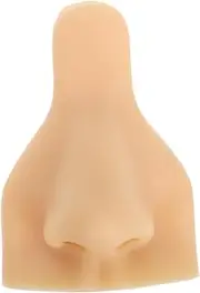 DECORNIJIA Realistic Nose Model for Piercing Practice Lightweight Fake Face Training Tool for Body Art Display and Simulated Piercing Techniques