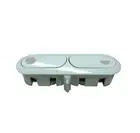 Fluidmaster Caroma Style Dual Flush Cistern Toilet Button Bezel 124 x 30mm