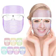 7 Colors LED Light Skin Care Facial Mask - USB Rechargeable