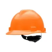 Msa Safety Hard Hat,Type 2, Class E,Hi-Vis Orange C217100 Msa Safety C217100