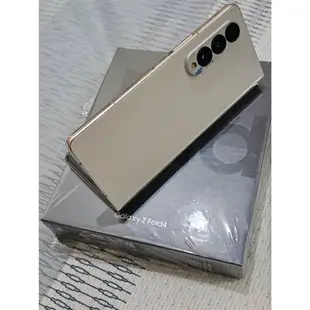 三星 Samsung Galaxy Z Fold4 512G 折疊機 大螢幕 金色 女友機 二手 99新 超級新