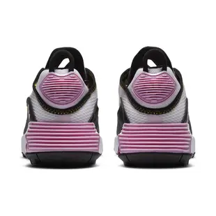NIKE 耐吉207大童 女運動鞋AIR MAX 2090 GS 氣墊 避震 慢跑 黑白粉 CJ4066104