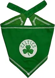 NBA Boston Celtics TIE Bandana, Size Small/Medium. Dog Bandana Scarf Bib for Pet Cat Dog. The Ultimate Game-Day, Party Bandana