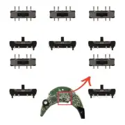 5 x OEM Bose QuietComfort 45 QC 45 QC35 Headphone 3 Position Power Switch Button
