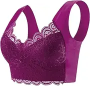 [Generic] Sports Bra Light Support Lace Without to One Cup Sleep Bra Bra Womens