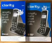 2 Clarity Amplify Home Or Cell Phone Calls - Model BT914 & BT914HS - BRAND NEW