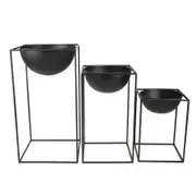 Set of 3 Jaime Planter Pot w/ Stand